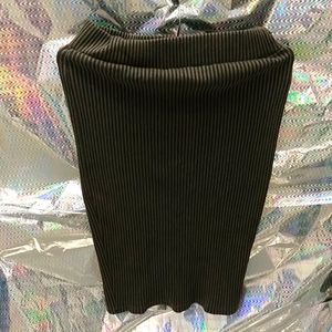 Fall stripe Party Skirt